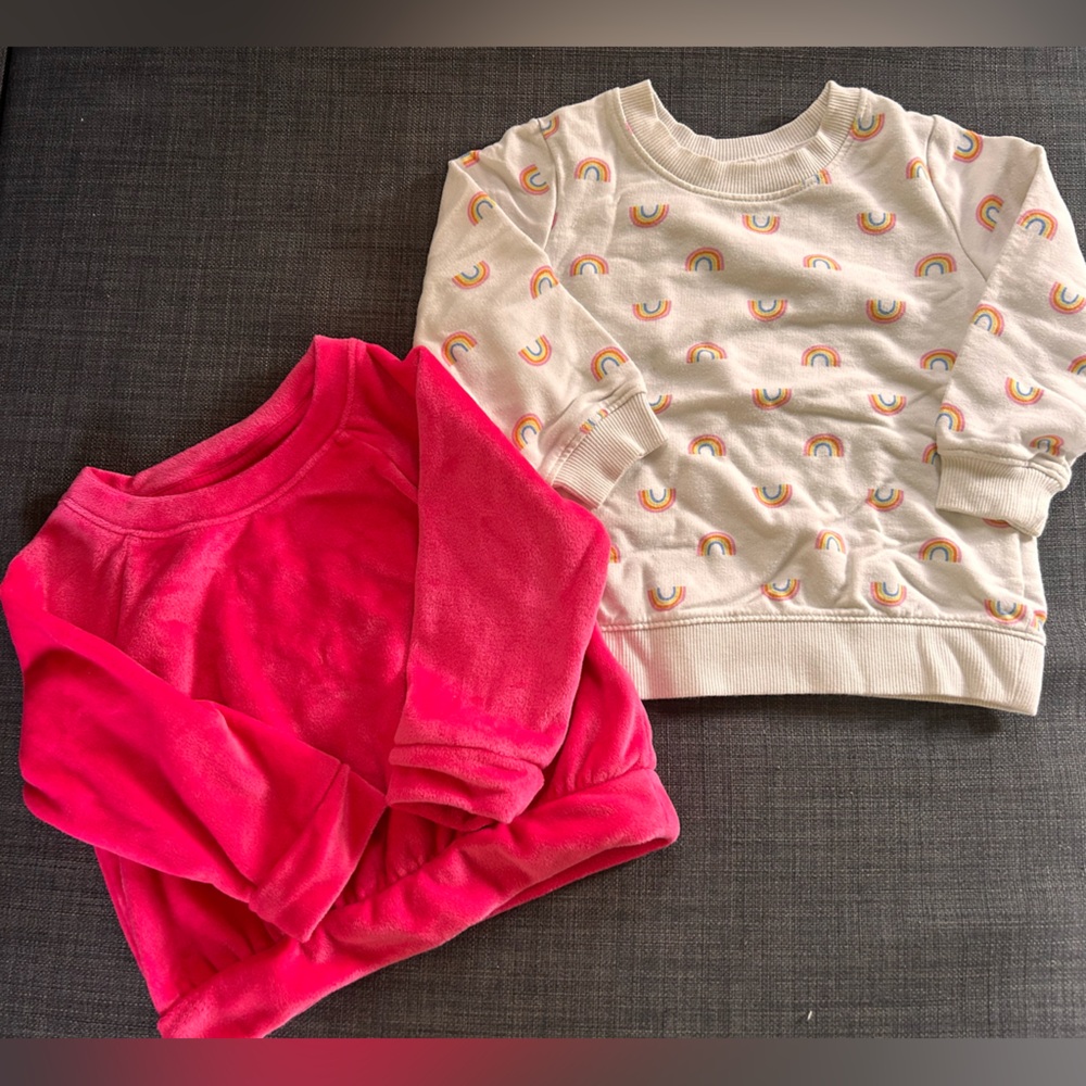 Bundle of 2 Cat & Jack sweatshirts